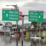 Aguacero inunda Ignacio Zaragoza