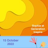 Sophie at Generation Inspire