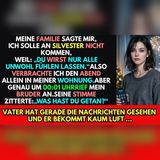 Mein Vater warf mich an Silvester raus… dann sah er meine Milliarden