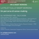 Digital Talk | La policy sullo smart working un percorso di sense-making | Variazioni