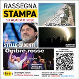 Rassegna stampa del 13 agosto 2026
