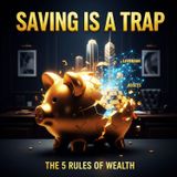 Why SAVING MONEY Makes You POOR: Robert Kiyosaki’s 5 Wealth Secrets
