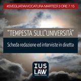 MARTEDÌ, 3 OTTOBRE 2017 #SvegliatiAvvocatura - LIVE
