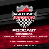 80. Tommy Franklin & Rita McClenny: Virginia Is For Racing Lovers