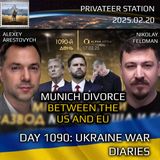 War in Ukraine, Analytics. Day 1090: Munich "Divorce" Between the US and EU. Arestovych, Feldman