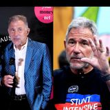 Keith Strandberg (writer/producer of the legendary NO RETREAT, NO SURRENDER) on the red carpet