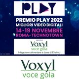 Voxyl Voce Gola al "PREMIO PLAY 2022"