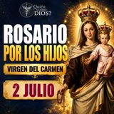 SANTO ROSARIO POR LOS HIJOS A LA VIRGEN DEL CARMEN ❤️ MUY PODEROSO🙏