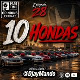 10 Hondas