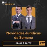 Episódio 77:Novidades Jurídicas da Semana