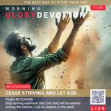 MGD: Cease Striving and Let God