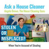 House Cleaners Accused of Stealing - How to Manage Your Employees and Clients