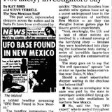 UBR - UFO Report 165: Dulce New Mexico Base Flashback
