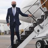 Biden viajó con un positivo a Covid19