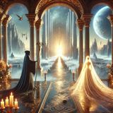 28 - Lord of Death and the Queen of Life by Homer Eon Flint