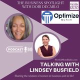 Lindsey Busfield on The Business Spotlight with Dori DeCarlo