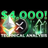 XRP Finally Free!🔥Ethereum Rockets to $4,000!🚀Technical Analysis w/ Evan Aldo ​