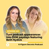 EP 442 | Turn podcast appearances into $10K paydays featuring Beth Nydick
