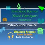 Entrevisto al escritor y profesor Armando Ramos (Savio Ramogar)