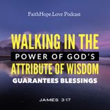 Walking in the Power of God’s Attribute of Wisdom Guarantees Blessings