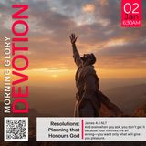 MGD: Resolutions - Planning that Honours God