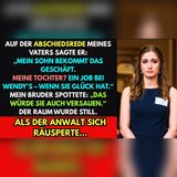 Mein Vater enterbte mich vor allen… doch der Anwalt verlas sein Testament