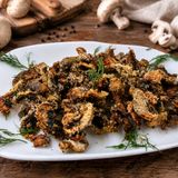 Funghi chips in friggitrice ad aria – Croccanti e gustosi
