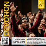 MGD: Intentional Thanksgiving