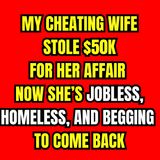 My Cheating Wife Stole $50K For Her Affair — Now She’s Jobless, Homeless, And Begging To Come Back