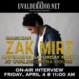 Zak Mirz, Magician / April 2025