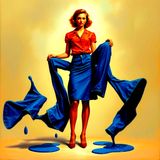 la storia dei   blue  jeans