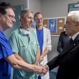 Mattarella a Milano, visita ai feriti del rogo di Crans-Montana