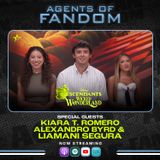 Liamani Segura, Alexandro Byrd, & Kiara T. Romero Interview - Descendants: Wicked Wonderland