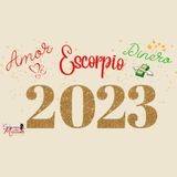Escorpio♏️Horóscopo del año 2023 amor ❤️ y dinero💵