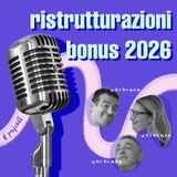 Ristrutturazioni bonus 2026
