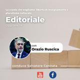 L'editoriale di Orazio Ruscica: La scuola che vogliamo libertà di insegnamento e pluralismo culturale