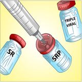 Escasea la vacuna triple viral