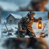 Inside a Settler's One-Room Winter Refuge | Relaxing History for Sleep