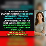 Mein Mann wollte mein Erbe… doch von den 3 Wohnungen wusste er nichts