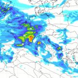 Previsioni 10-12 febbraio: flusso umido Atlantico in transito
