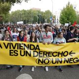 Las cifras que refutan los lemas más absurdos de las manifestaciones "Por el derecho a la vivienda"