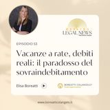 #54 - Vacanze a rate, debiti reali: il paradosso del sovraindebitamento | Boreatti&Colangelo