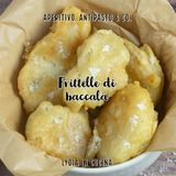 Frittelle di baccalà con pastella alla birra