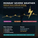 Midwest Tornado Outbreak Alert: Chicago Area Impact & Safety for Monday 4-27-26
