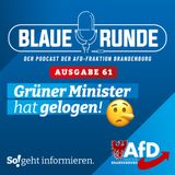 Grüner Minister hat gelogen! | Die Blaue Runde, Ausgabe 61/23 vom 23. Juni 2023