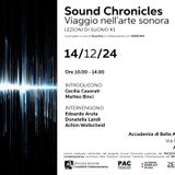 Introduzione a Lezioni di Suono 3 - Cecilia Casorati, Matteo Binci