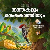 തത്തകളും മരംകൊത്തിയും | മിന്നാമിന്നിക്കഥകൾ | Malayalam Bedtime Stories For Kids