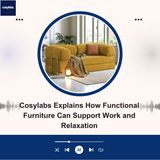 Cosylabs Explains How Functional Furniture Supports Work and Relaxation