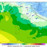 Previsioni 12-14 novembre, correnti fredde da Est e minime vicine allo zero in pianura