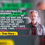 My Son Left Me Alone on Christmas Eve for Montreal | Family Betrayal